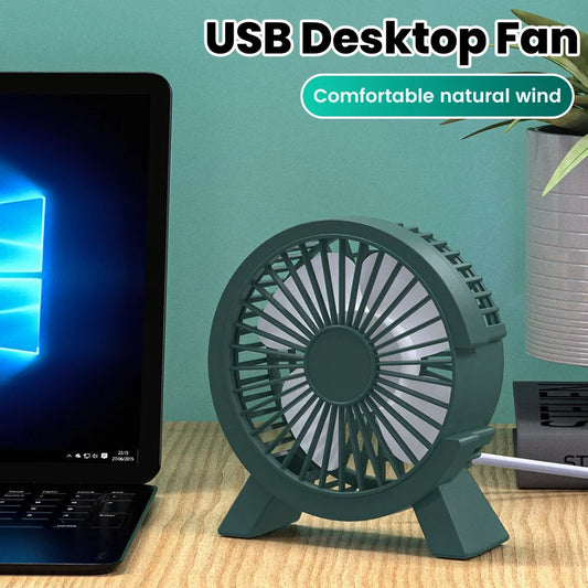 Mini USB Rechargeable Table Fan