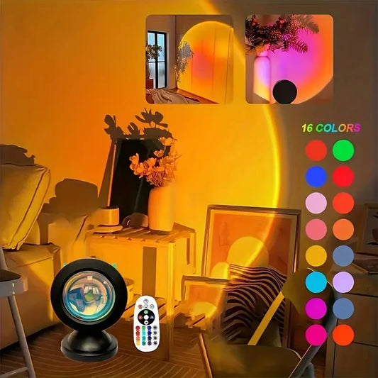 Sunset Projection Night Light