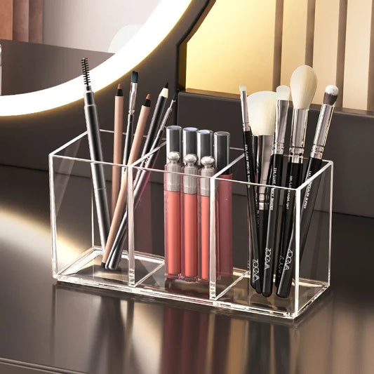 Transparent Acrylic Lipstick Cosmetic Organizer